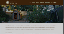 Desktop Screenshot of horticulturalcare.com
